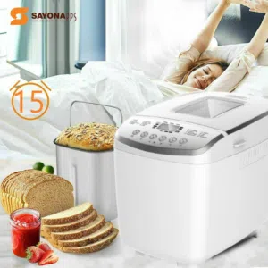 مكينة صنع الخبز الفرنسي توست خمسة بواحد 16 برنامج ماركة سايونا 850 واط