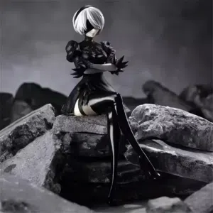 تمثال شخصية أنمي بالون الأسود  anime figure