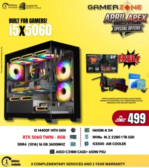 I5+Rtx5060 April Apex Gaming Pc Offer