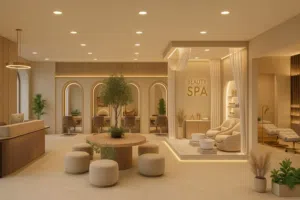 تجهيز الصالونات ومراكز سبا