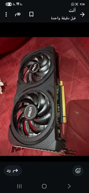 كرت شاشه 4060 نضيف ومستعمل قليل