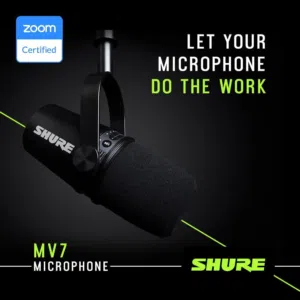 Shure MV7 USB & XLR Microphone