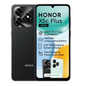 honor x5c plus المعالج : mt g81 4g رام : 4+4 تخزين : 128g بطارية : 5260mAh 15w بسعر الحررررق