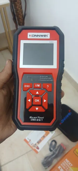جهاز konnwei kw850 بحال الوكالة مع جميع اغراضه