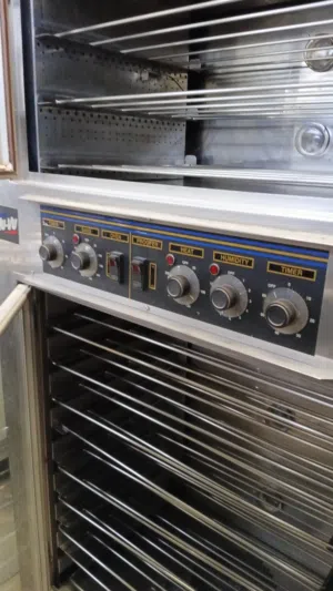 Large Italian gas rotary oven for bread  فرن دوار للصمون غاز إيطالي مقاس كبير