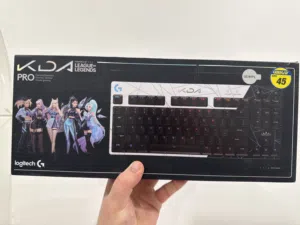 Logitech G PRO K/DA Mechanical Gaming Keyboard With box