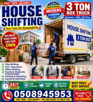 MOVERS & PACKERS  HOUSE SHIFTING