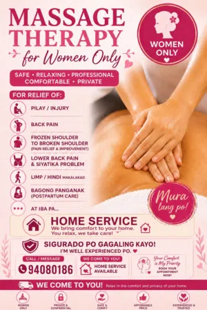 for women only.