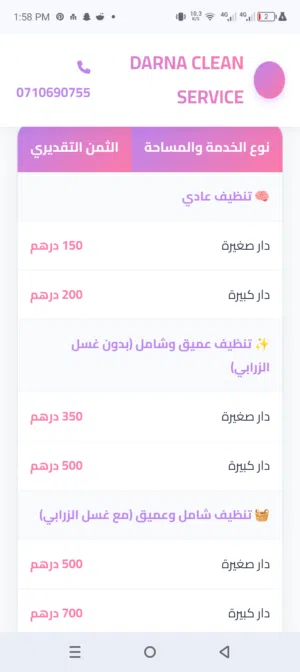 مشروع جاهز و ناجح للبيع لعدم التفرغ .(شركة تنظيف)