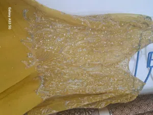 dark yellow gown