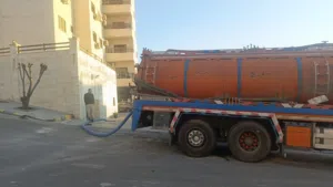 صهريج نضح سحب جوار امتصاصيه في عمان