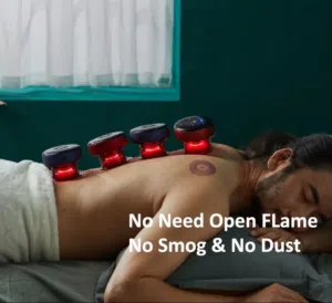 جهاز الحجامة المنزلي مصنوعة من مواد عالية الجودة وغير سامة،