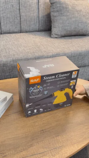 منظف بخاري مع 10 ملحقات من راف