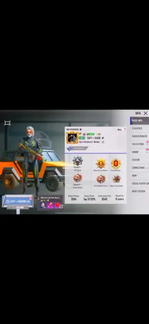 PUBG ACCOUNT CHEAPEST 66 COLLECTION