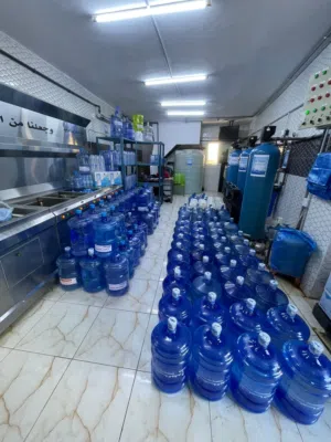 محطة مياه بموقع حيوي