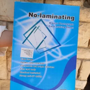 أوراق pvc لطباعة ال ID card طباعة حرارية 50 شيت مستورد 1200 جنيه عرض