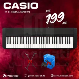اورغ كاسيو CT-S1 مع محول كاسيو و ستاند