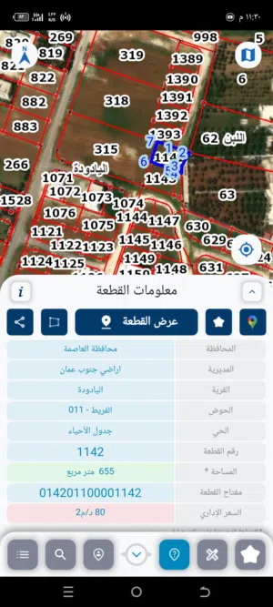 Residential Land for Sale in Amman Al Yadudah