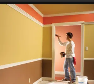 صباغ الكويت اصباغ صبغ صباغ منازل صبغ غرف جبسمبورد عازل اسطح جيتاروف ديكورات Painter Painting service