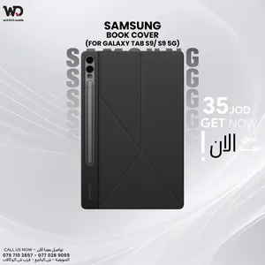 Samsung Book Cover Galaxy Tab S9 Tab S9 5G سامسونج بوك كفر تاب S9 تاب S9 5G