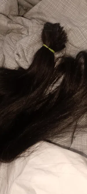 شعر اكستنشن أسود طويل ناعم للبيع