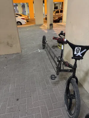 سيكل طويل اسود رنق سنبوسه