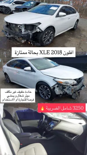 افلون 2018 XLE بحالة ممتازة
