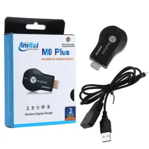 جهاز AnyCast M9 Plus - عرض شاشة الهاتف على التلفزيون لاسلكياً