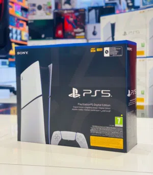 Ps5 Slim 1tb Digital, middle east version with 1 year replacement guarantee Official