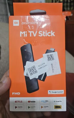 للبيع جهاز Mi TV Stick  يحول الشاشة العادية لشاشة ذكية بنظام اندرويد يدعم جميع البرامج مثل شاهد