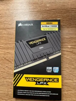 رامات corsair vengeance plx 32 gb ddr4 16*2 3200 mhz