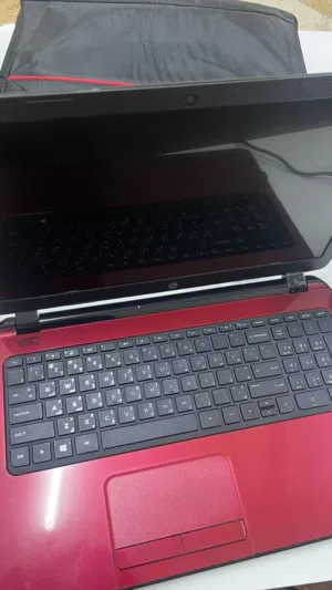 لابتوب / hp  لونه /اسود واحمر اسم الجهاز/ Desktop ذاكره RAM / 2.00 غيغابايت مساحة التخزين / 468 GB ا