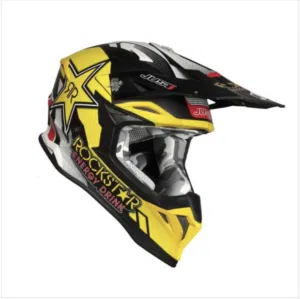 JUST1 J39 Motocros Helmet Full Face Rockstar Matte 680006
