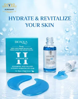 *سيروم HYALU B 5 من LA ROCHE POSAY* * يعمل على ترطيب البشرة بشكل عميق جداً لأحتوائه على حمض الهيالو