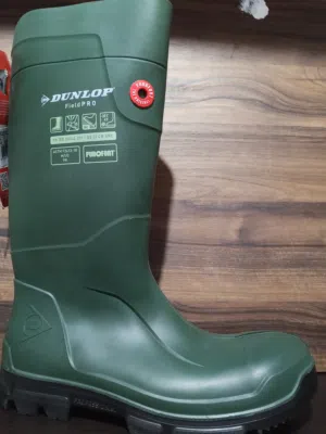 Bottes de sécurité Dunlop Purofort FieldPRO - Vert