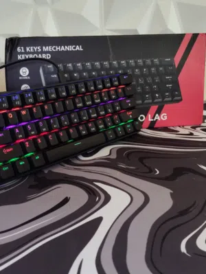 Brand New Mechanical blue switch Keyboard for Sale - High Quality& Zero Lag Satisfying Clicky Sound