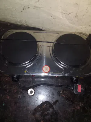 double electric stove / hot plate