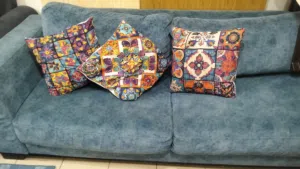 Sofa  blue color