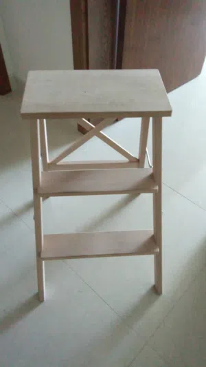 Step stool, beech