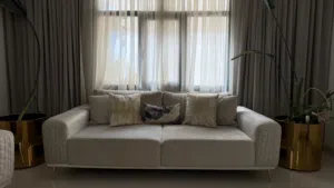 قنفات+ طاولة طعام هوم سنتر