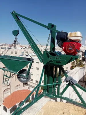 رفع مواد البناء