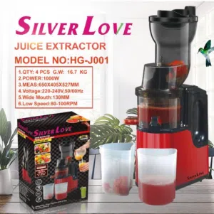 Silver Love Juice Extractor Model HG-J001