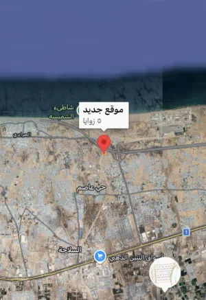 Di ارض سكنية في حي عاصم
