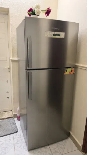 Super General Double-Door Refrigerator 425L (SGR 510I) - Stainless Steel, Perfect Condition
