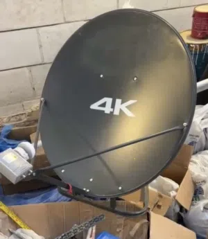 للبيع 3 طبق حجم 3 قدم صغير  Dish دش 3 foot show time