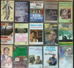 Vintage Audio cassette tapes_African Music