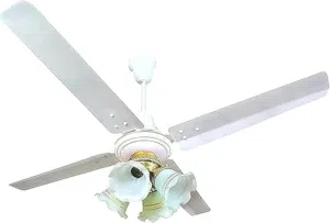 مروحة نجفة أوشا 4 كلوب 5 سرعات ماتور هندى نحاس 100% جديده