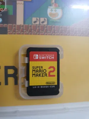 Super Mario Maker 2 game card for Nitendo Switch