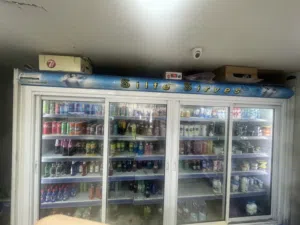 ثلاجة محل 4 ابواب سحب