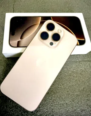 iPhone 16 Pro 256GB – Desert Titanium – Excellent Condition